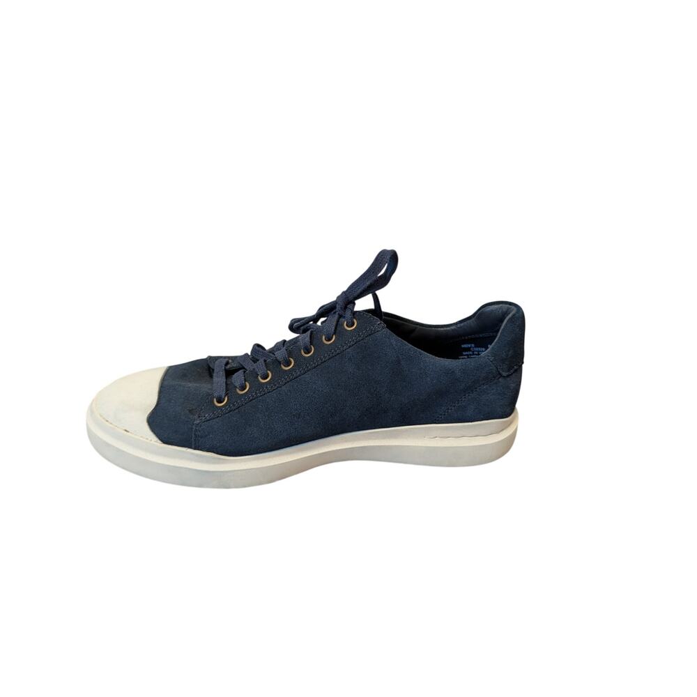 Cole Haan Grandpro Rally Men's Cap Toe Sneakers Suede Navy Blue Size 9 M